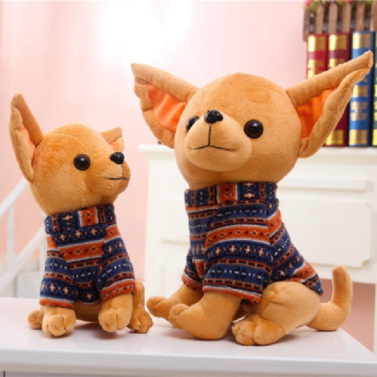 Adorable Plush Dog Doll Toy