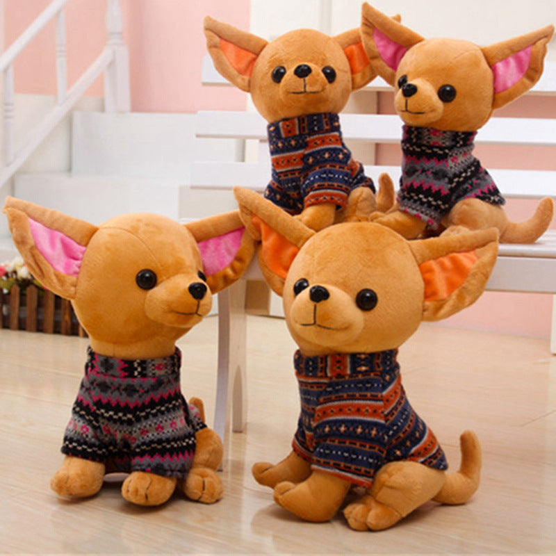 Adorable Plush Dog Doll Toy