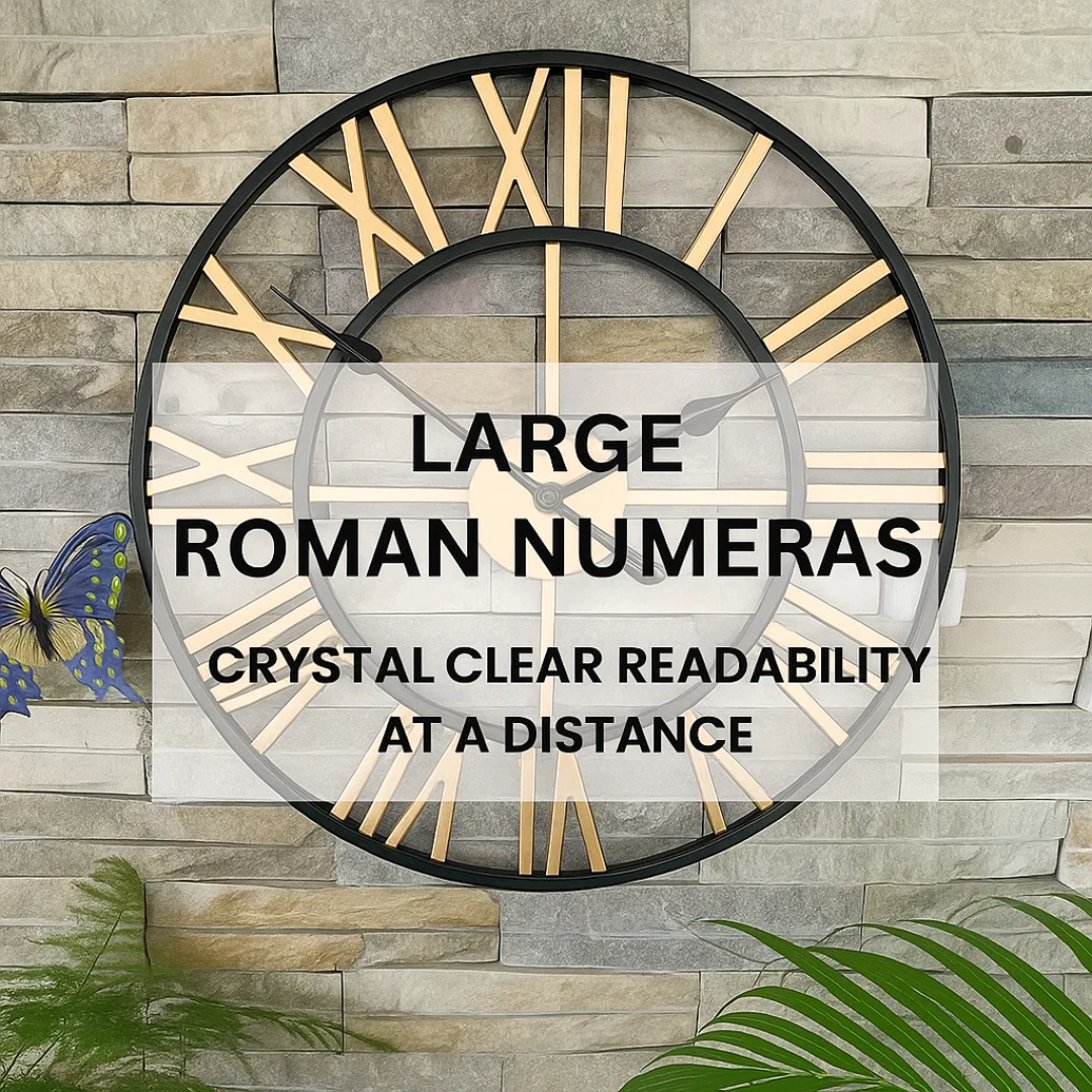 MetalCraft | Vintage & Elegant Wall Clock