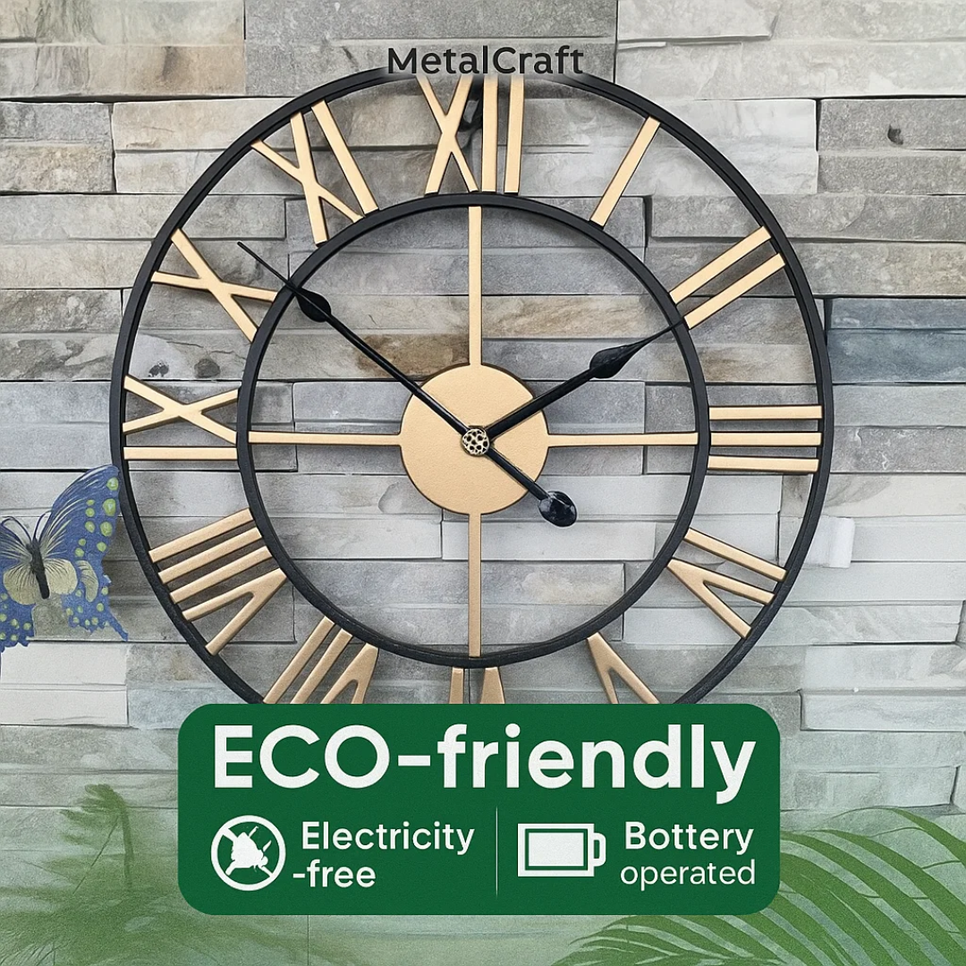 MetalCraft | Vintage & Elegant Wall Clock