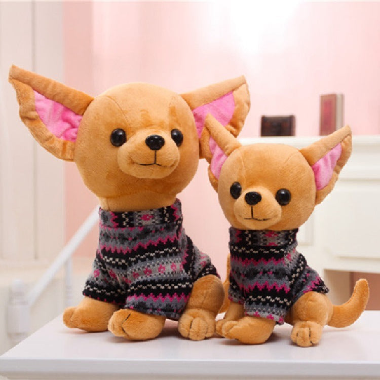 Adorable Plush Dog Doll Toy