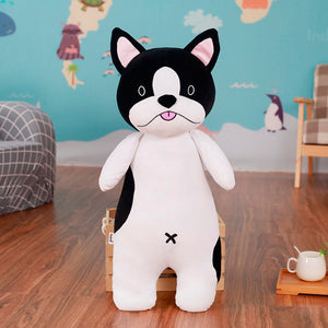Bulldog & Husky Plush Toys