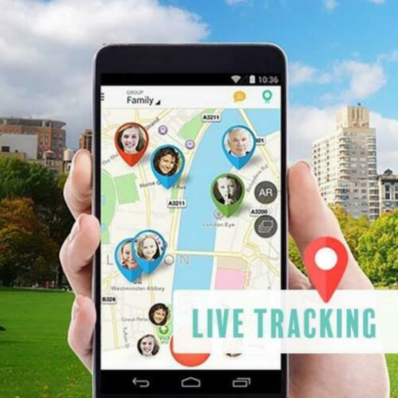 KidLocate | Mini GPS tracking device for children with real-time localisation & SOS function