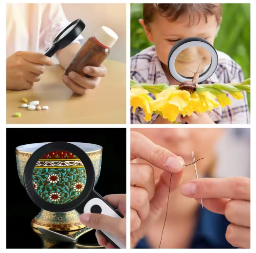 DetailMax | 30x magnifying glass for seniors
